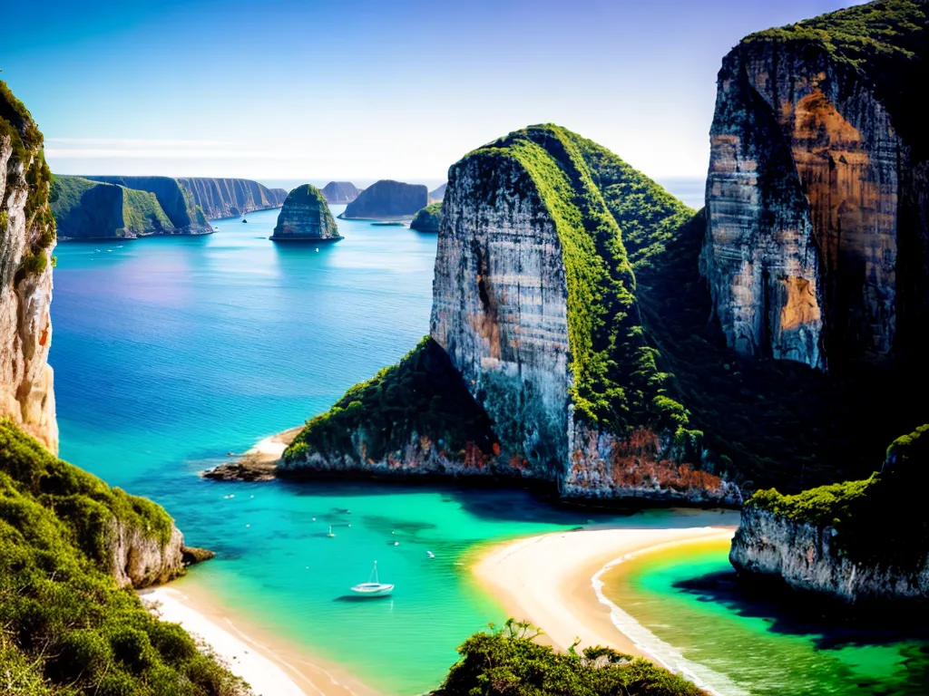O que Significa Sonhar com Praias Secretas 5 Fotos praia secreta areia branca turquesa