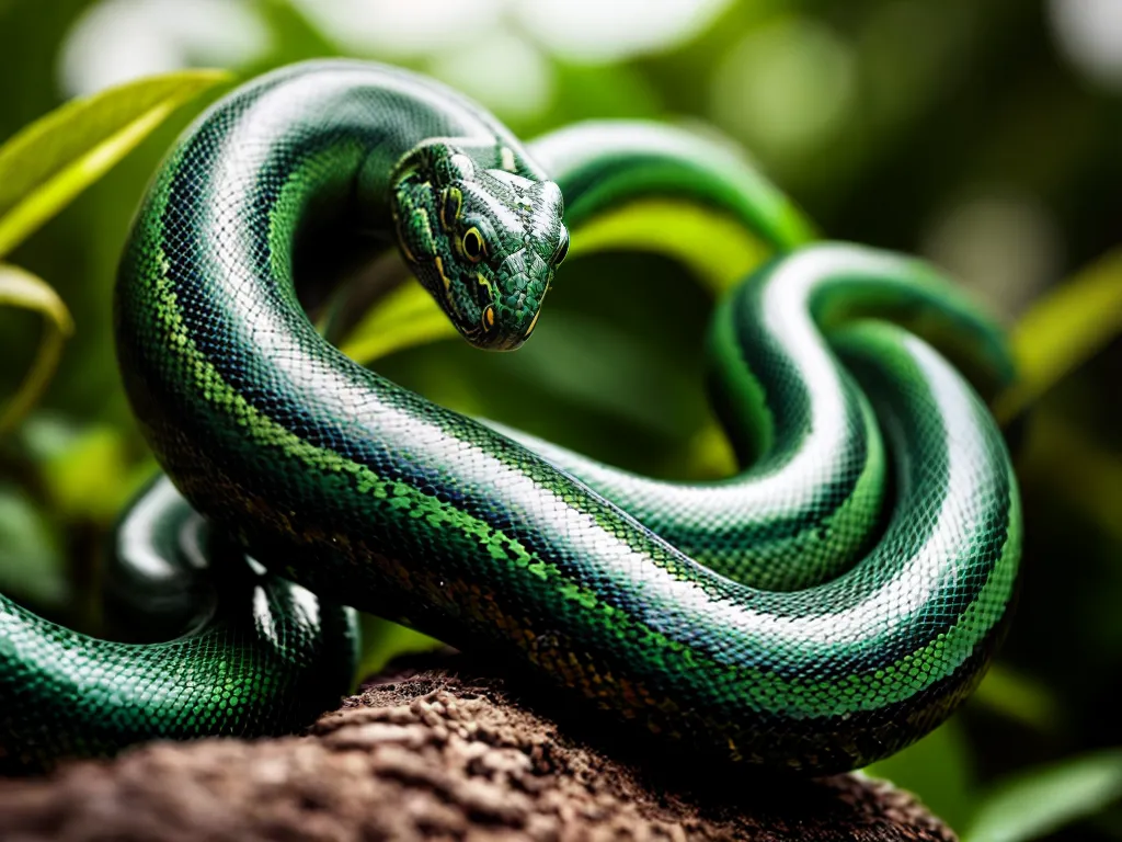 Significado de Sonhar com Serpente Elegante 6 Fotos serpente jardim misterio transformacao