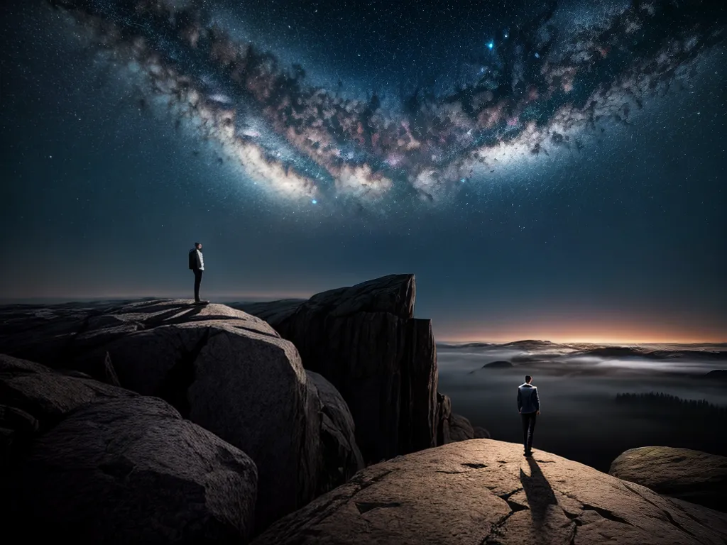 Triângulo nos Sonhos: Qual o Verdadeiro Significado? 3 Fotos triangulo estrelas noite misterio