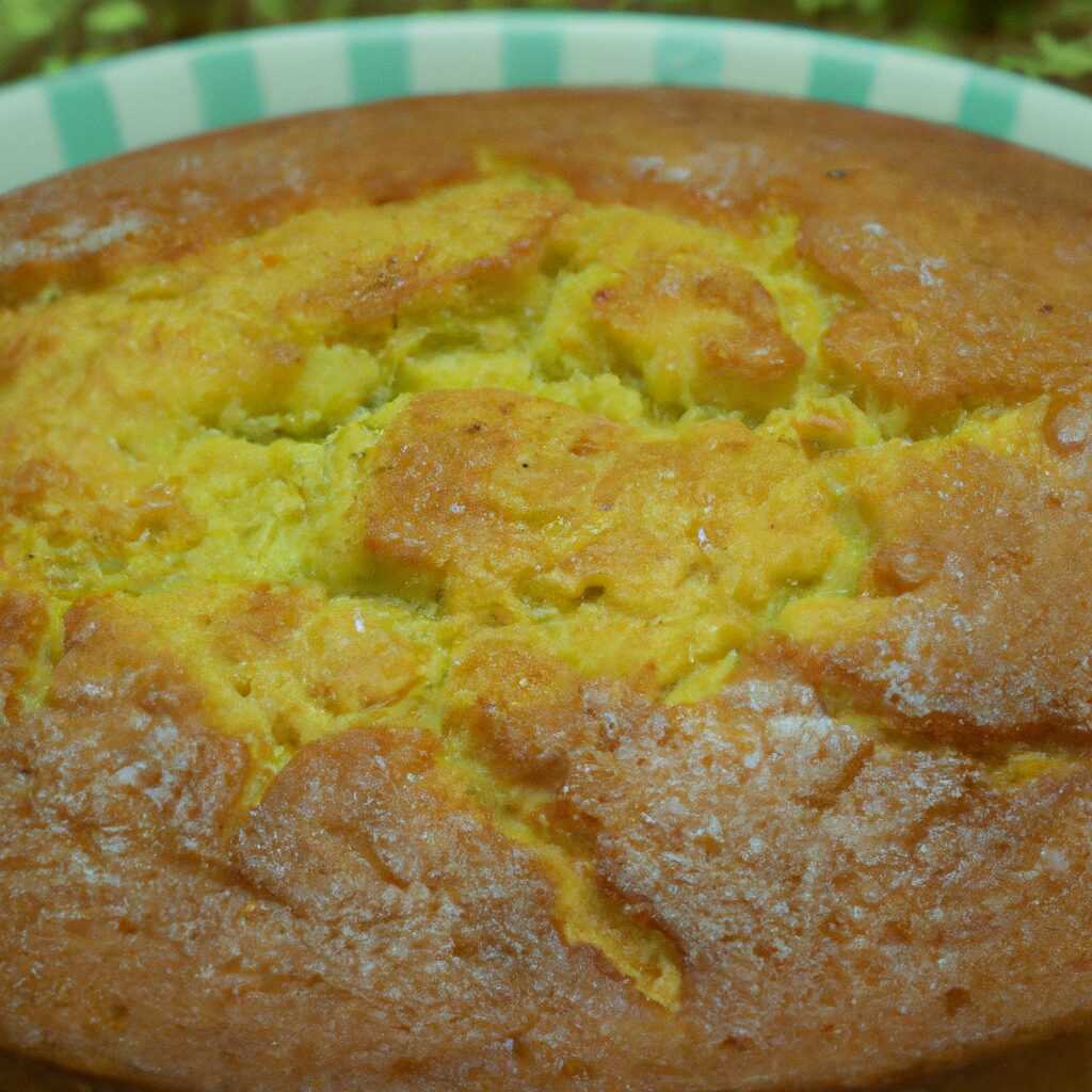 A Receita do Bolo de Macaxeira