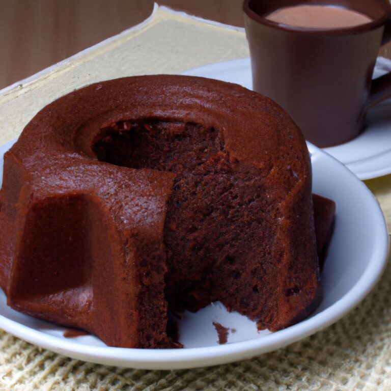 Bolo de chocolate perfeito para forma de 24cm