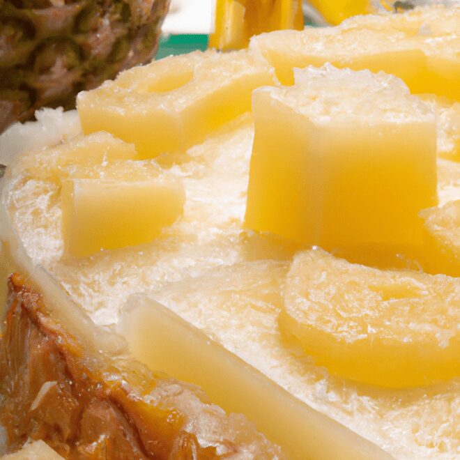 Bolo de abacaxi gelado: receita para refrescar o verão!