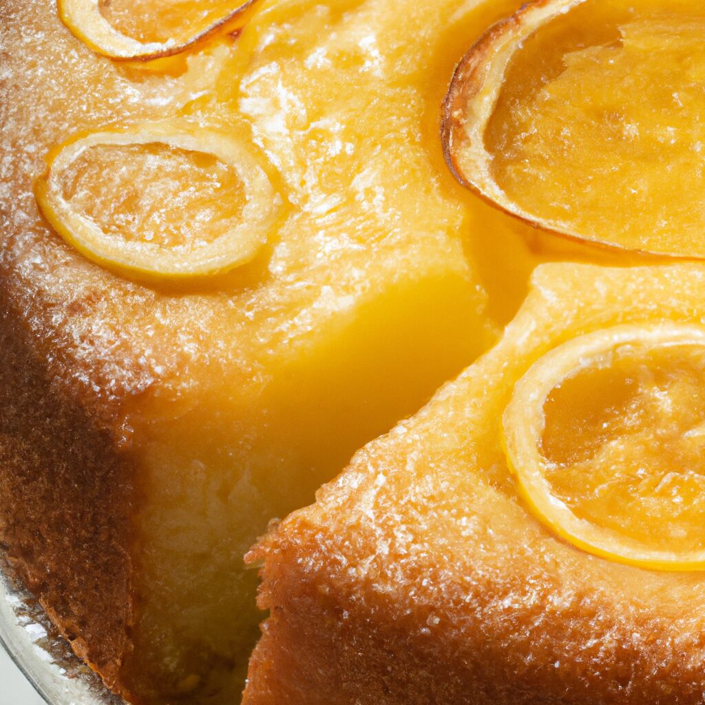 Bolo de laranja com calda: uma receita deliciosa e fácil de fazer!