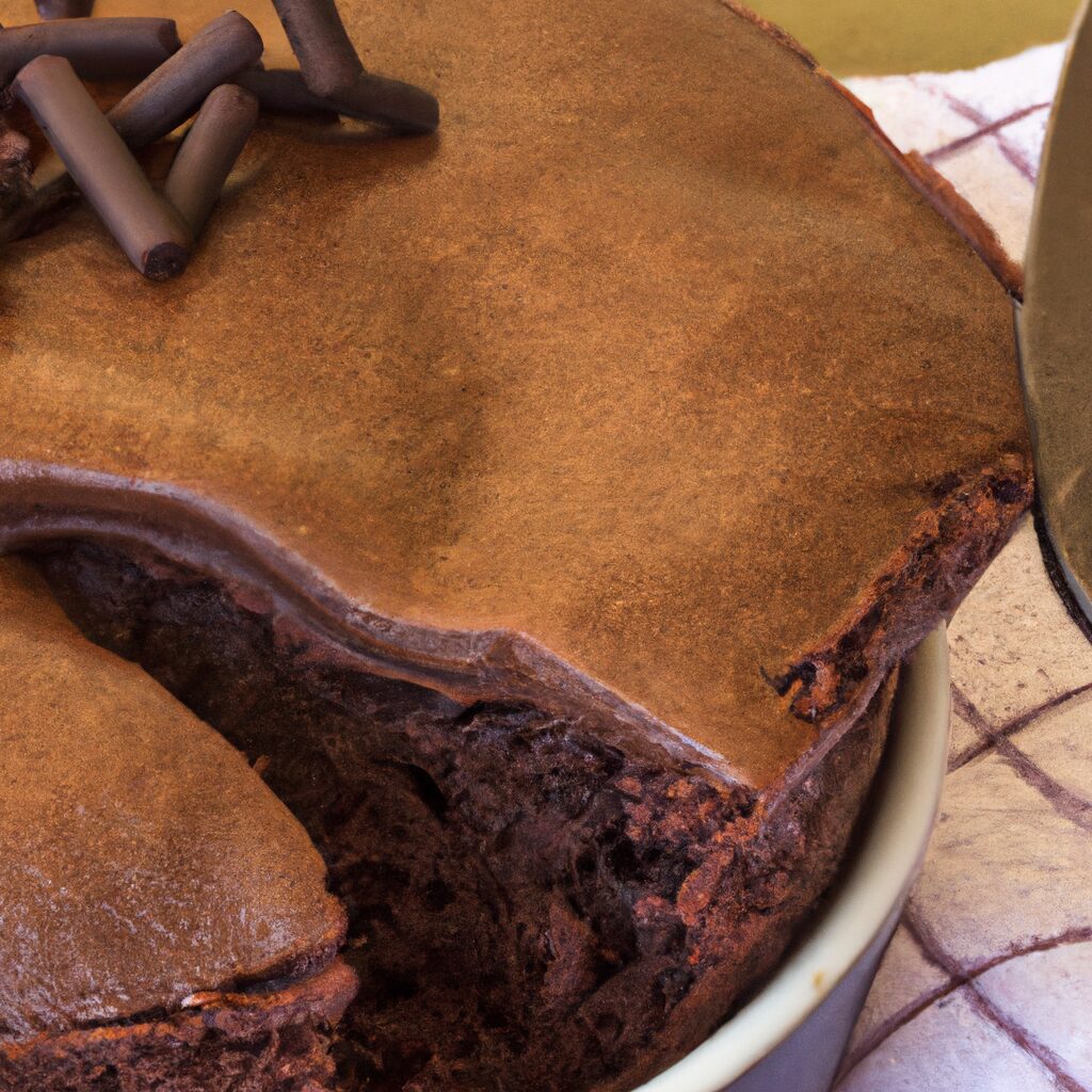 Bolo de pote de chocolate: a receita perfeita para o seu lanche!