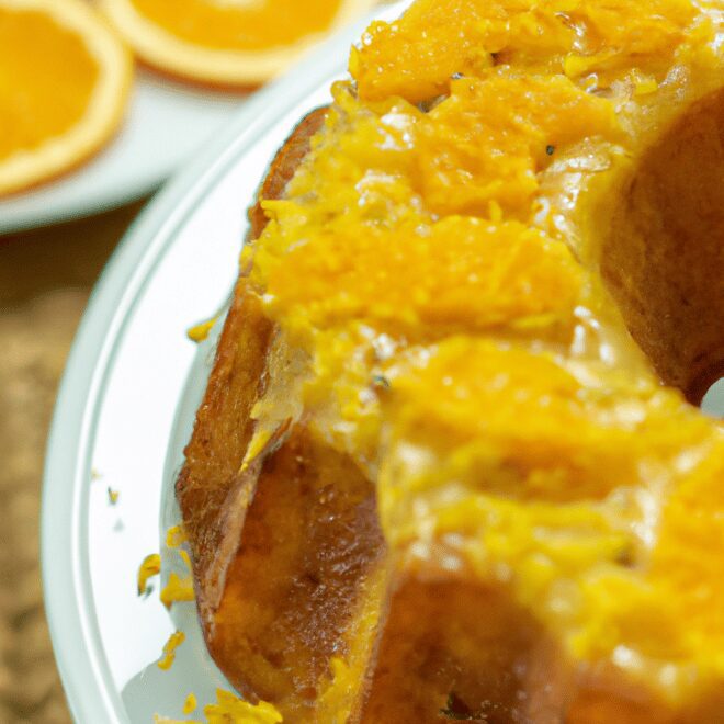 Bolo gelado de laranja santa: Receita fácil e deliciosa
