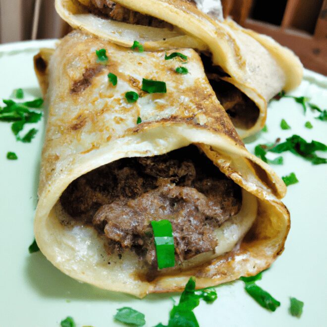 Receita de Panqueca de Carne Moída: uma Delícia para o Jantar!