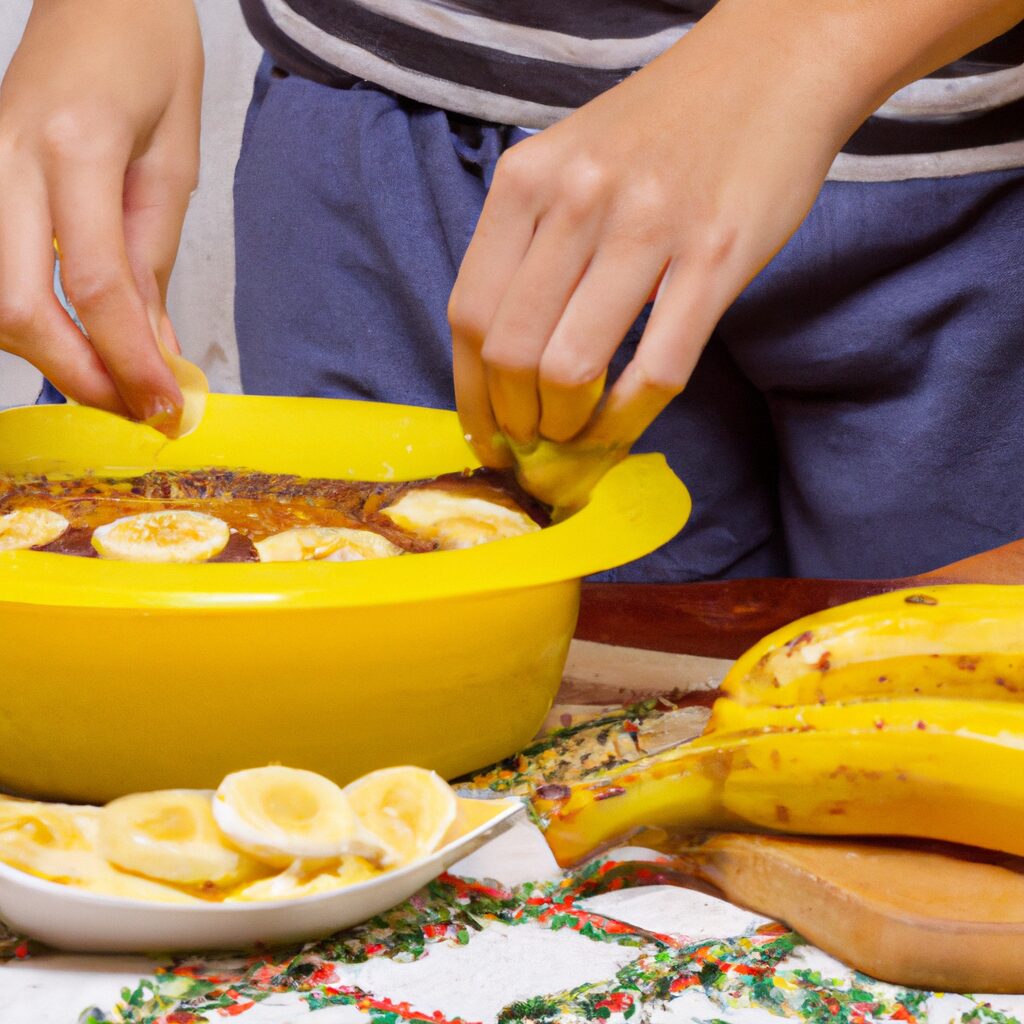 Como Fazer Receita de Bolo de Banana