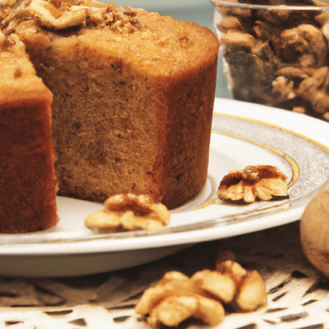Bolo de Nozes: A Receita Mais Fácil e Deliciosa para o Seu Café da Manhã