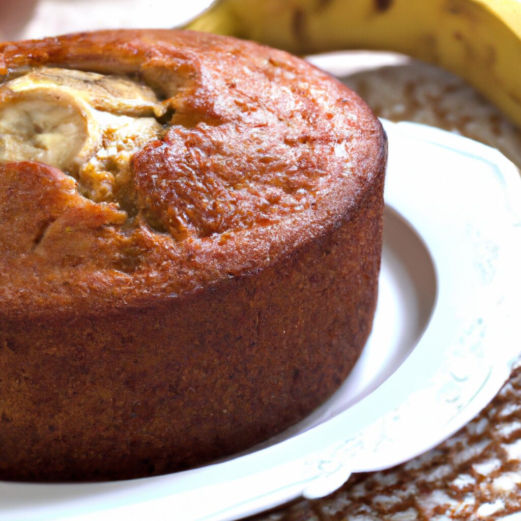 Quero a Receita de Bolo de Banana