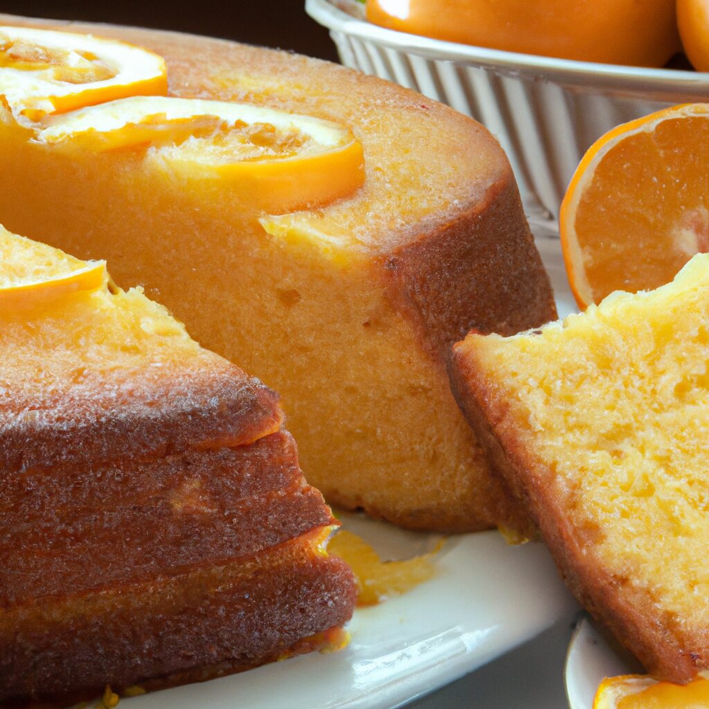 Quero Receita de Bolo Caseiro: Aprenda a Fazer o Bolo de Laranja Perfeito!