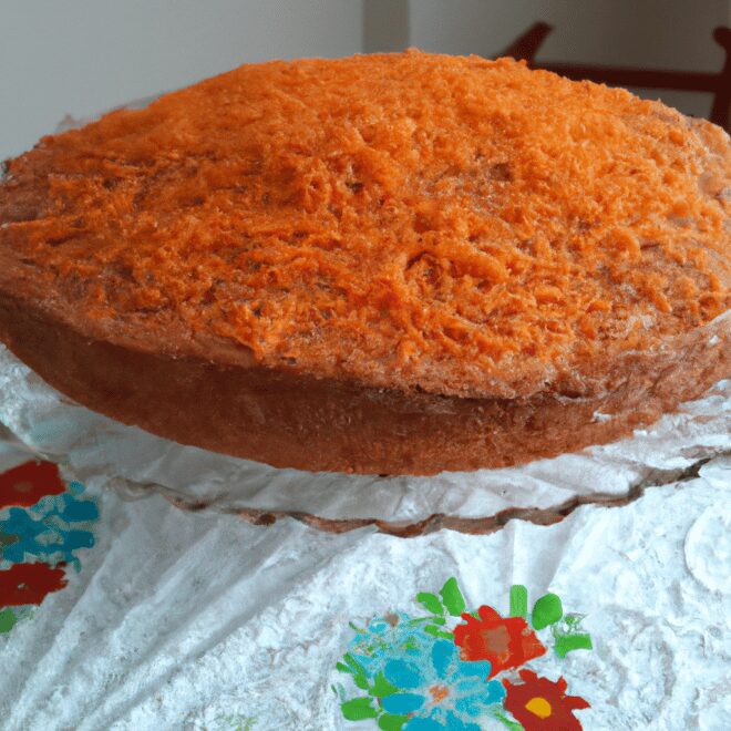 Bolo de Cenoura Sem Farinha: Uma Receita Simples e Deliciosa
