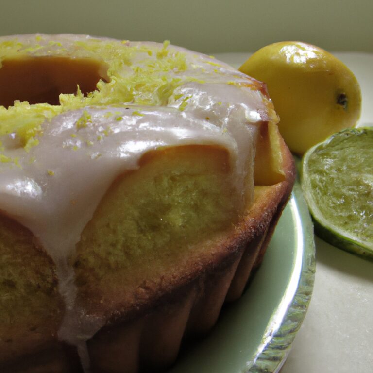 Receita de Bolo de Limão: Delicioso e Fácil de Fazer!