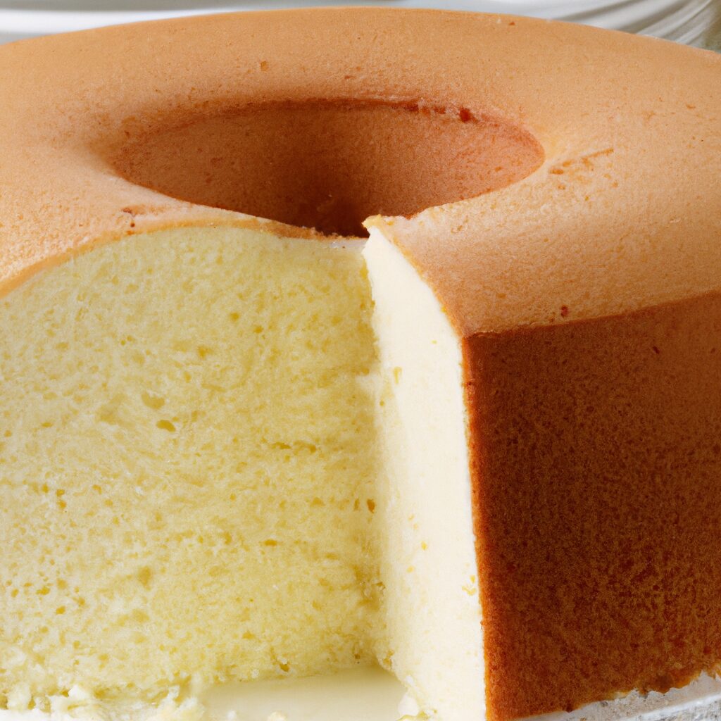 Receita de Bolo Chiffon Simples