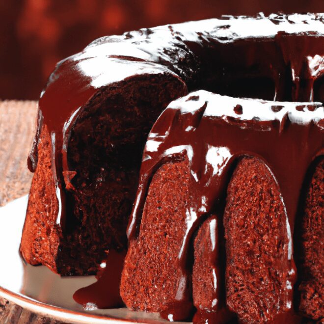 Receita de bolo com ganache de chocolate: a melhor sobremesa para o seu dia