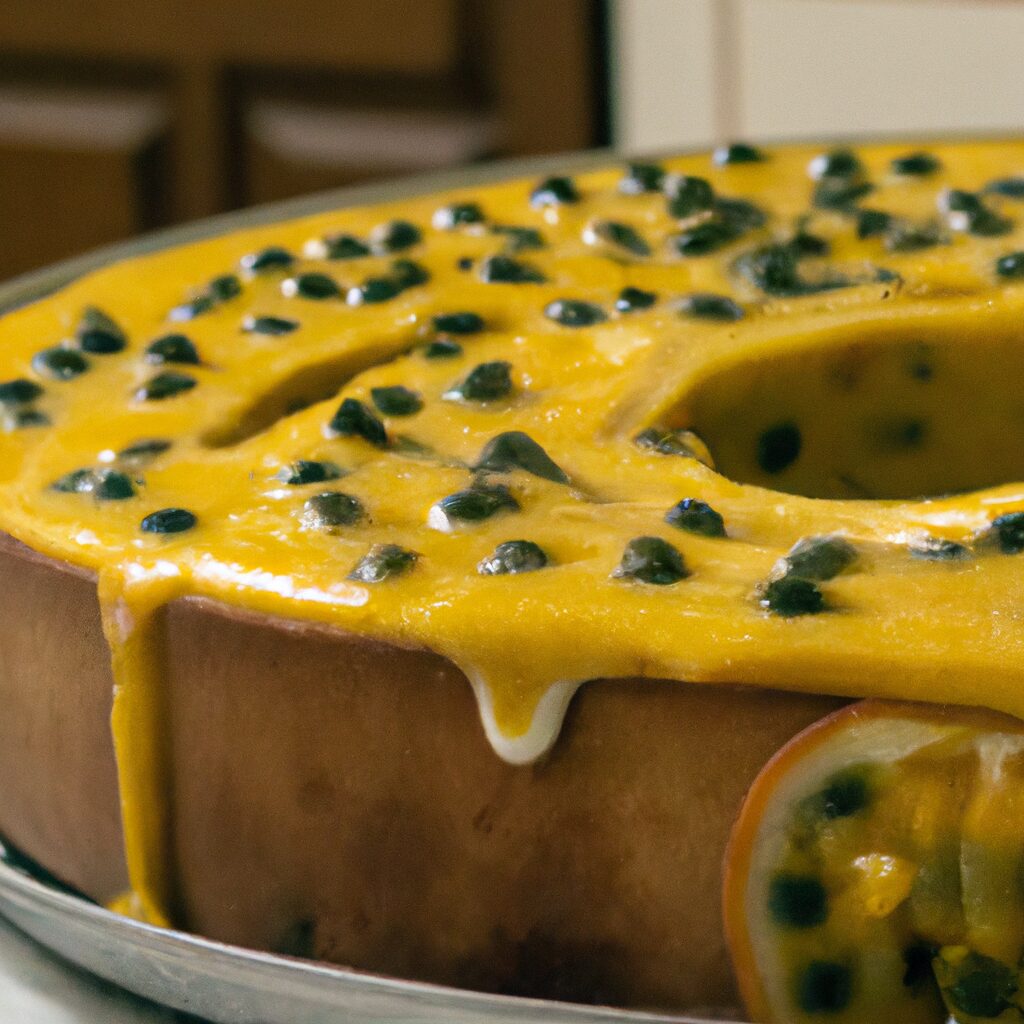 Receita de Bolo com Recheio de Maracujá
