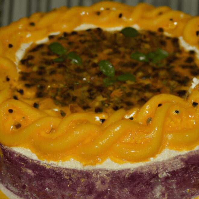 Bolo de Aniversário de Maracujá: A Receita Criativa e Fácil de Fazer!