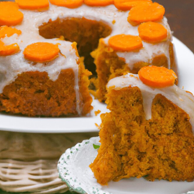 Receita de Bolo de Cenoura Fofinho com Maizena