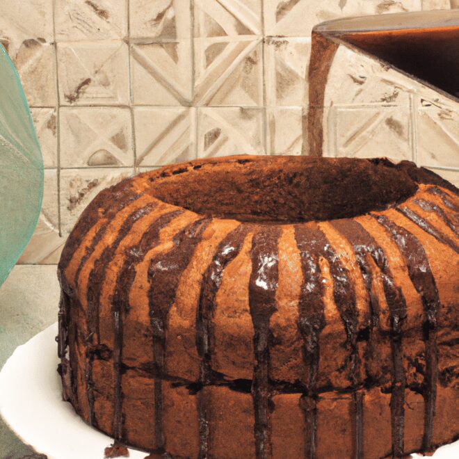 Receita de bolo de chocolate com água fervendo: veja como fazer essa delícia!