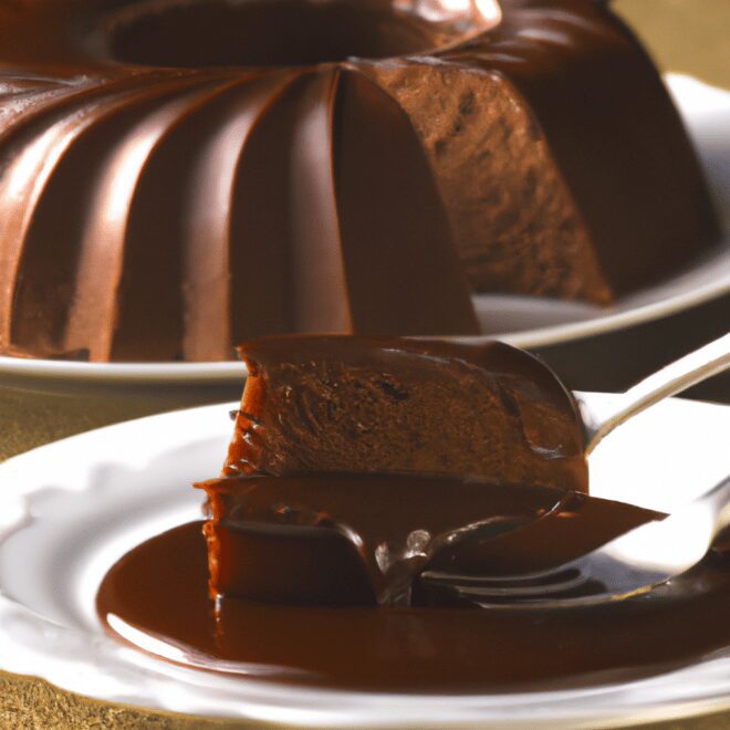Receita de Bolo de Chocolate com Recheio e Cobertura Simples