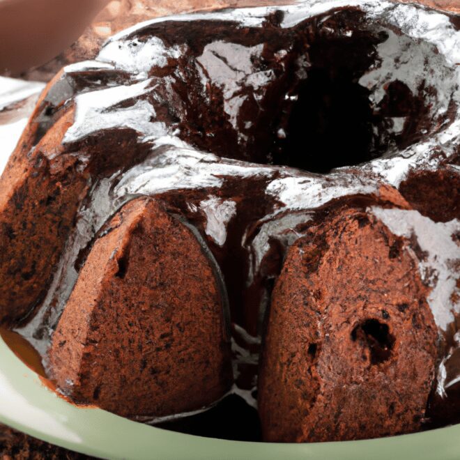 Receita de Bolo de Chocolate Para Sobremesa