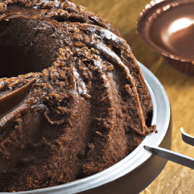 Receita de Bolo de Chocolate Simples com Toddy