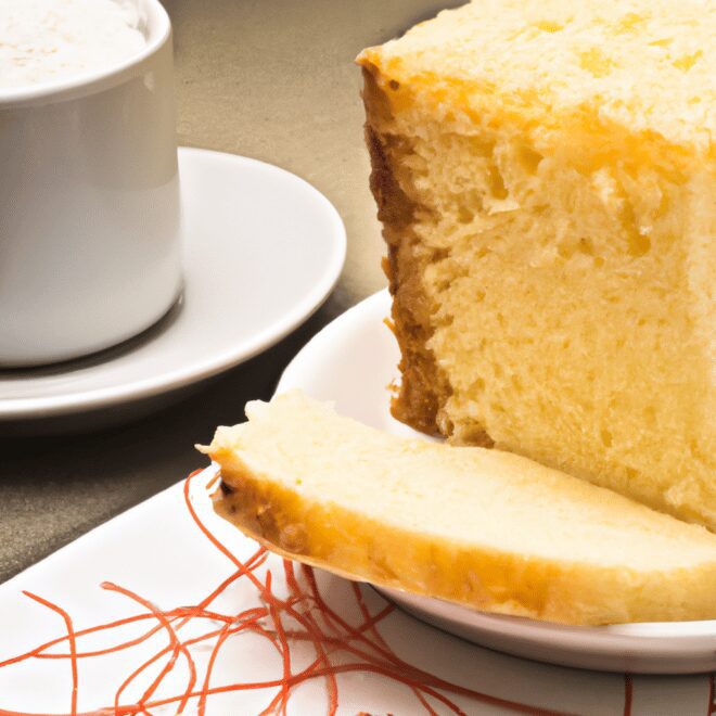 Receita de bolo de fuba com queijo ralado de liquidificador: o bolo perfeito para o seu café da manhã!