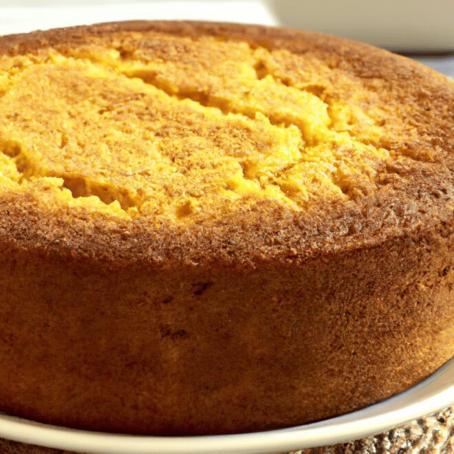 Receita de Bolo de Fubá Fácil e Rápido