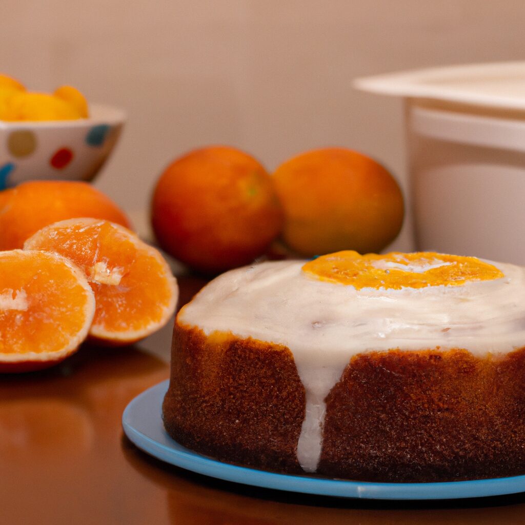 Receita de bolo de laranja com iogurte natural: um bolo delicioso e saudável
