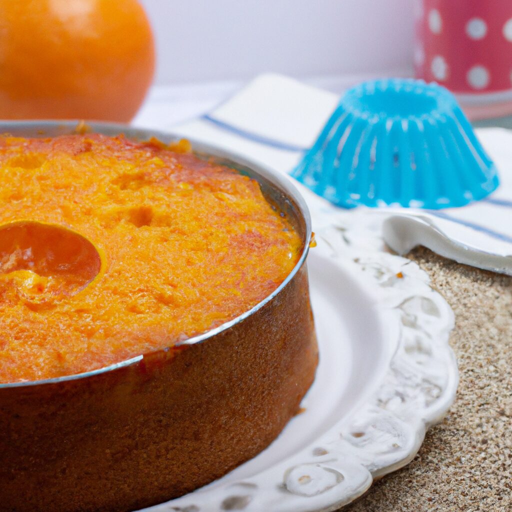 Receita de bolo de laranja fácil de liquidificador