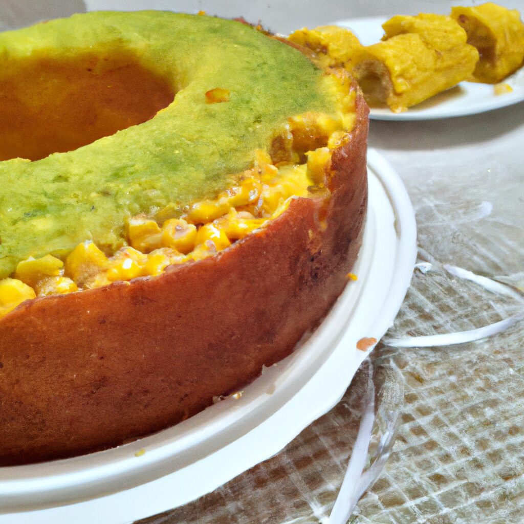 Receita de Bolo de Milho Verde Mais Você