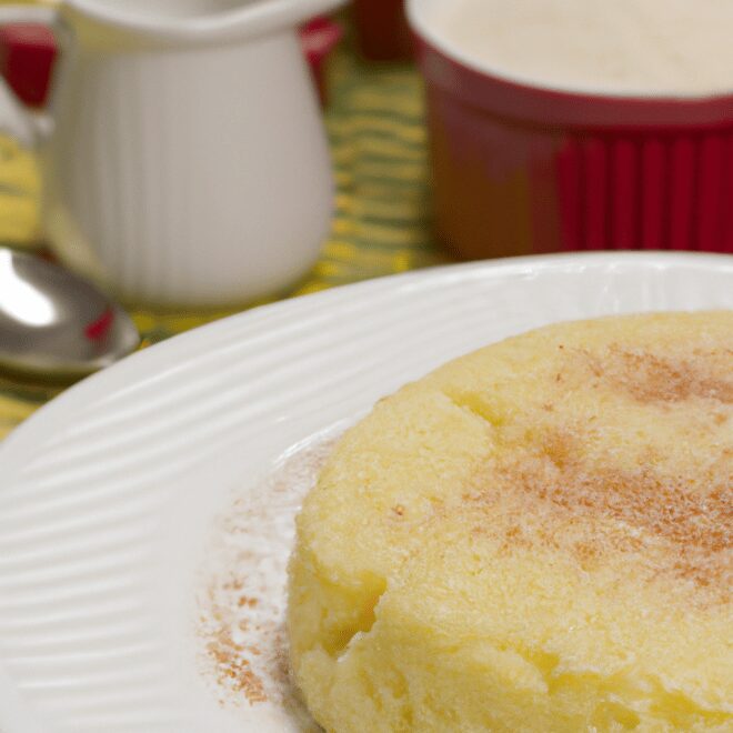 Bolo de Tapioca com Calda de 4 Leites: A Receita Perfeita para o Seu Café da Manhã!
