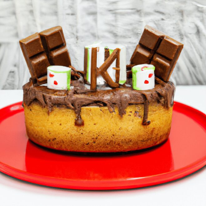 Receita de bolo decorado com KitKat: aprenda a fazer o seu próprio bolo decorado com KitKat