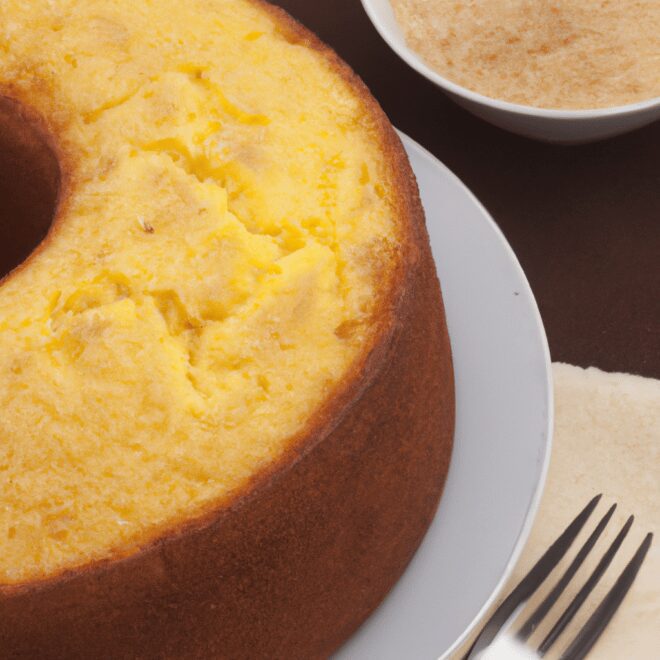 Bolo de Tapioca: A Receita Perfeita Para o Seu Café da Manhã!