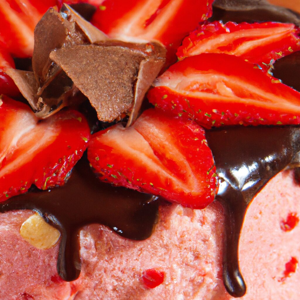 Receita de Bolo Gelado de Morango com Chocolate: Uma Delícia para o Verão!