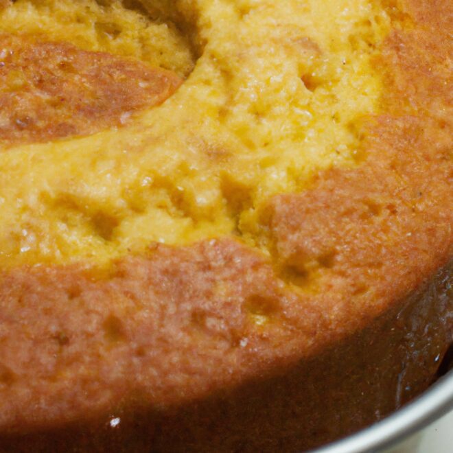 Receita de Bolo Simples de Liquidificador com Óleo