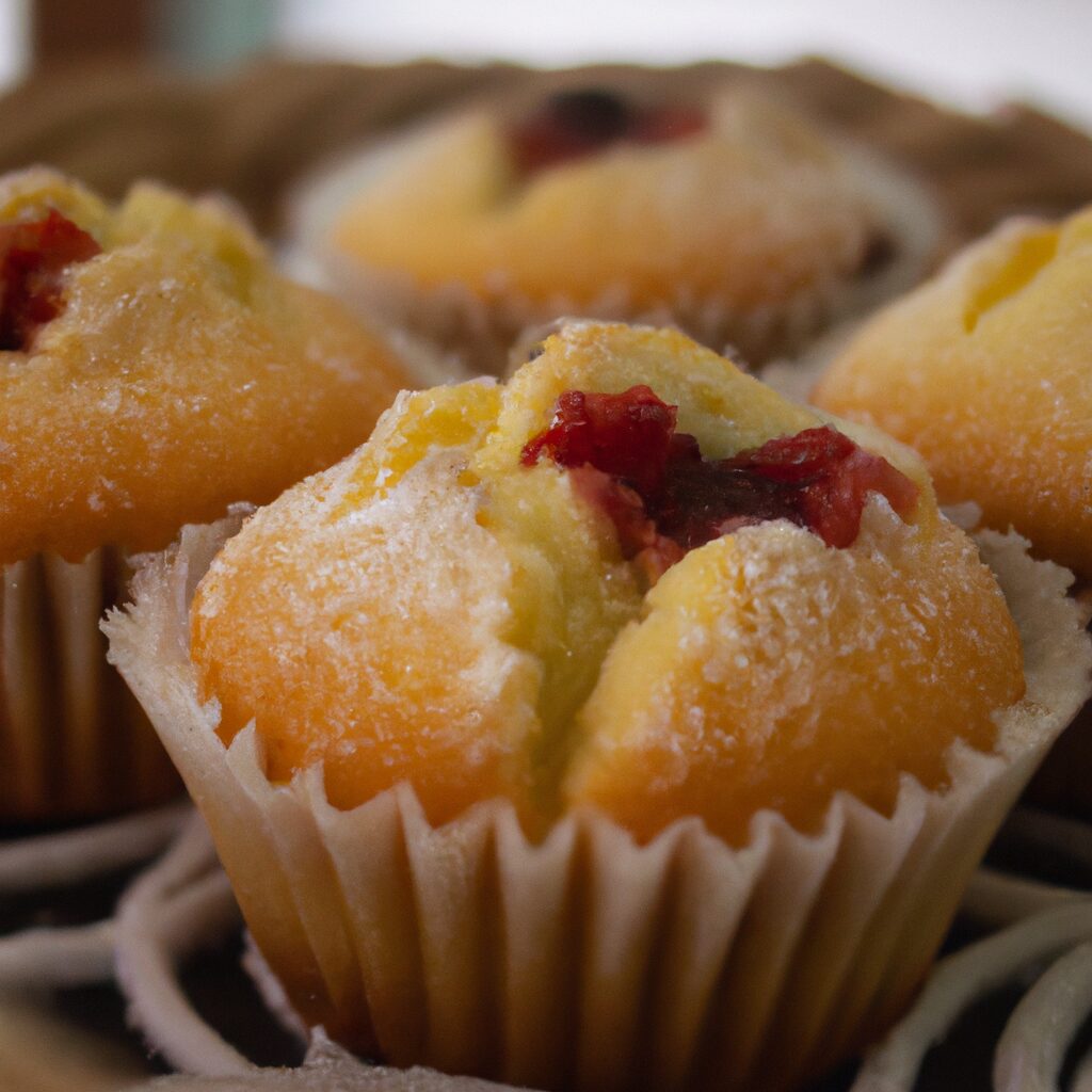 Receita de mini bolo recheado: Deliciosos bolos recheados para o seu café da tarde!