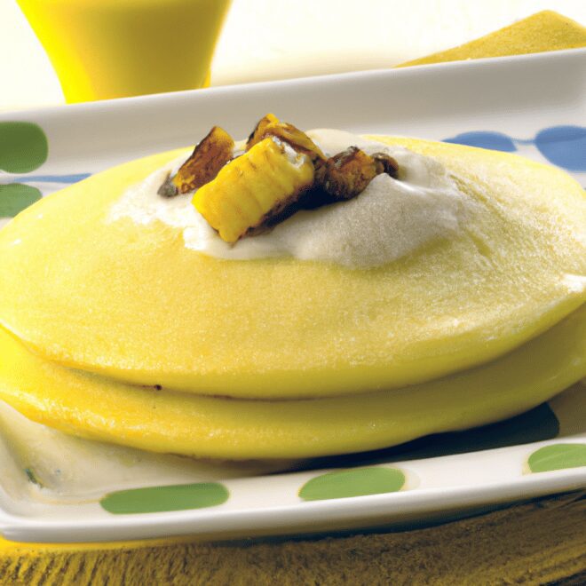 Receita de Panqueca com Creme de Milho