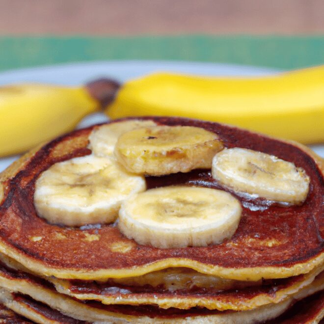 Receita de Panqueca de Banana Fit por Rita Lobo