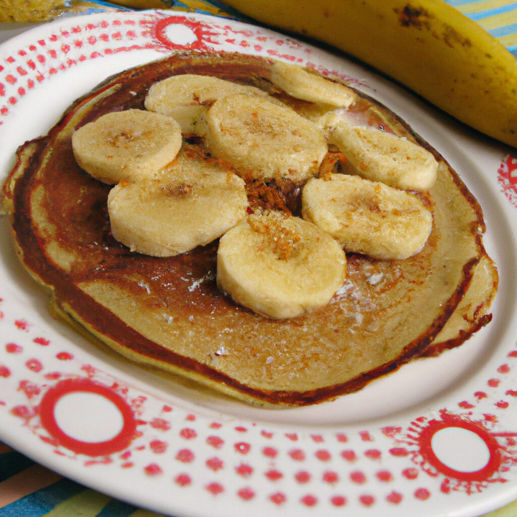 Receita de Panqueca de Banana Para Criança