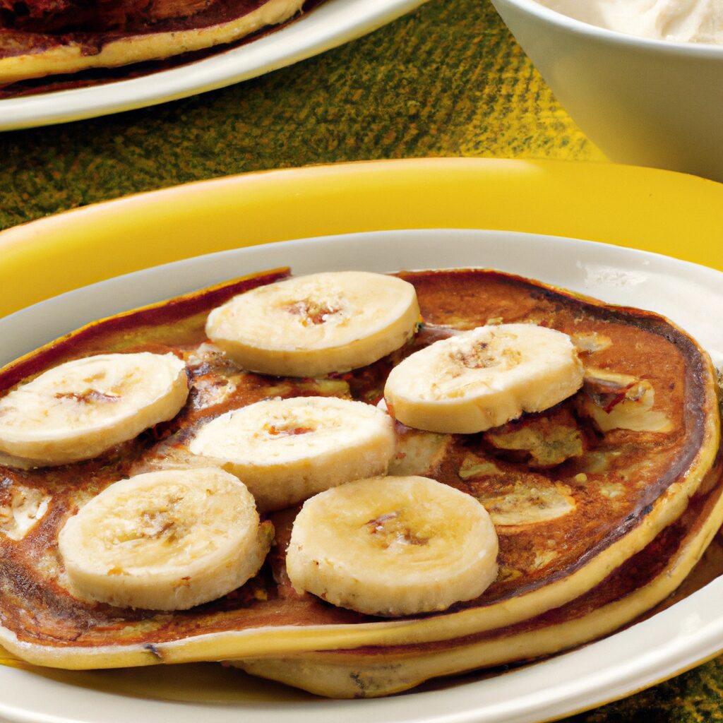 Receita de Panqueca de Banana Sem Leite