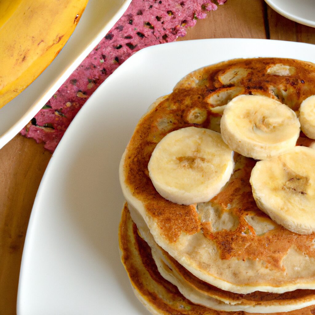Receita de panqueca de banana sem ovos: uma deliciosa e saudável alternativa para o café da manhã!