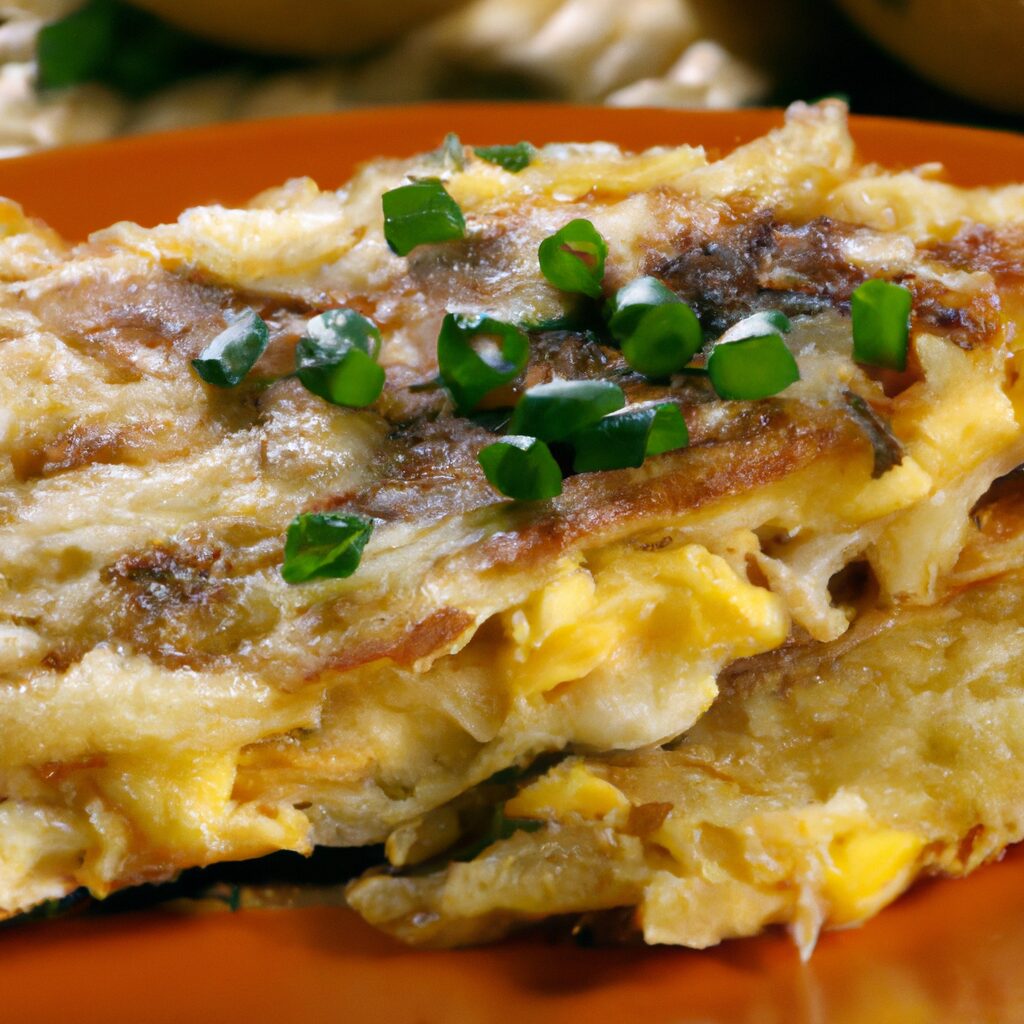 Receita de Panqueca de Batata Doce com Frango