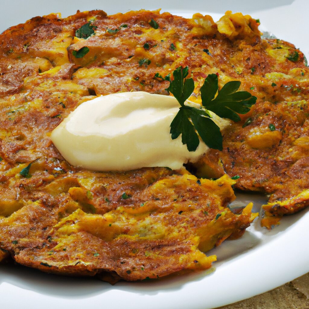 Receita de Panqueca de Batata Doce Fit com Frango