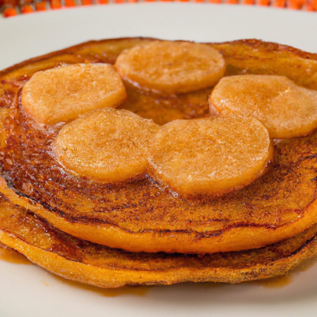 Receita de Panqueca de Batata Doce: uma opção deliciosa e saudável para o café da manhã!