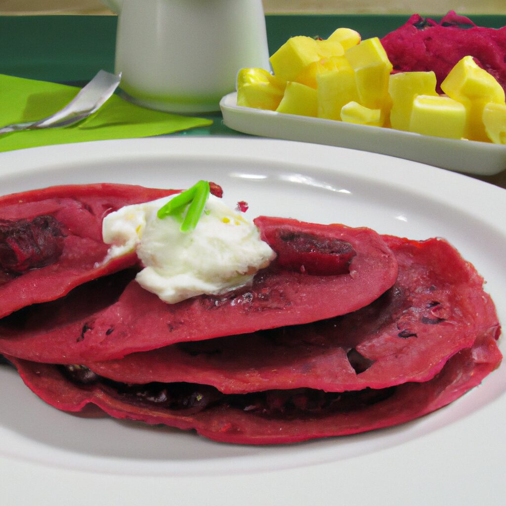 Receita de Panqueca de Beterraba com Ricota: Uma Delícia para o Seu Café da Manhã!