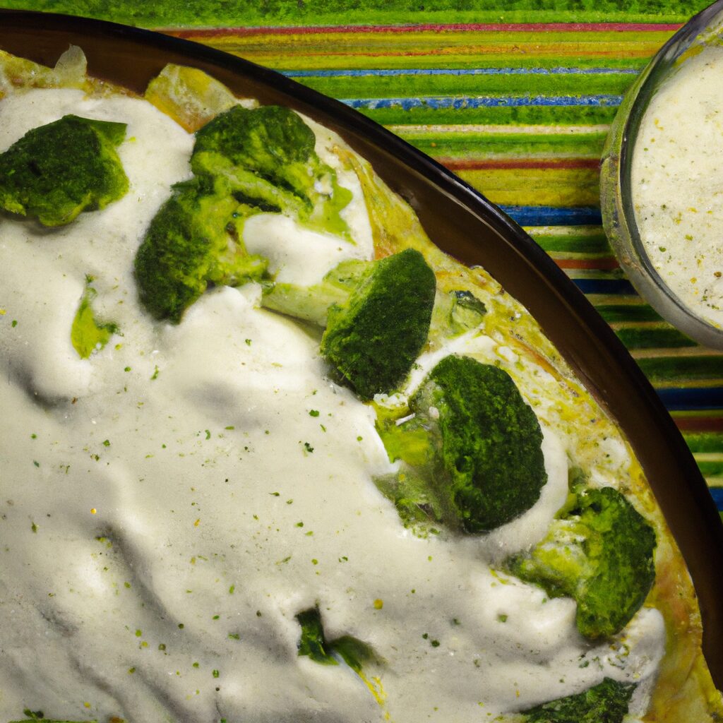 Receita de Panqueca de Brócolis com Ricota e Molho Branco