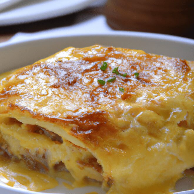 Receita de Panqueca Gratinada: uma Delícia para o Café da Manhã!