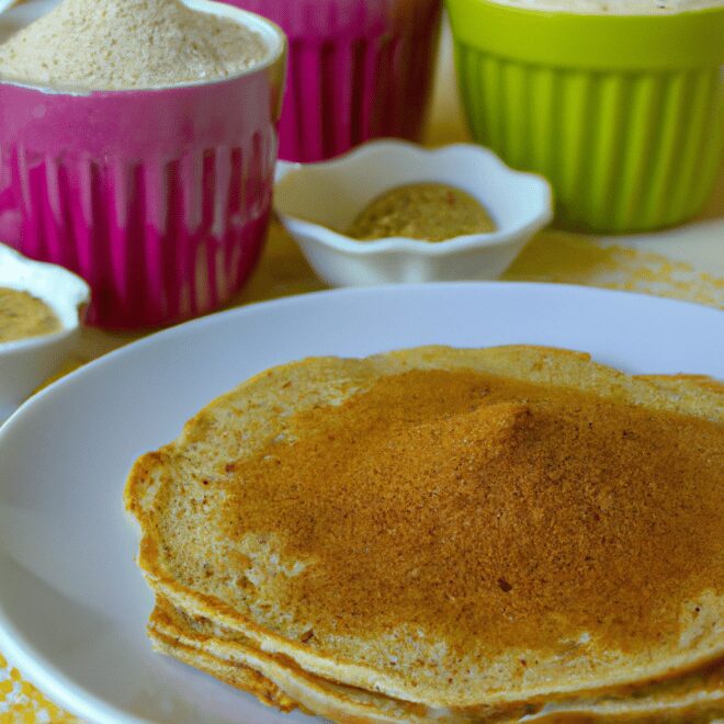Receita de panqueca low carb com farinha de aveia: uma alternativa saudável e deliciosa para o seu café da manhã!