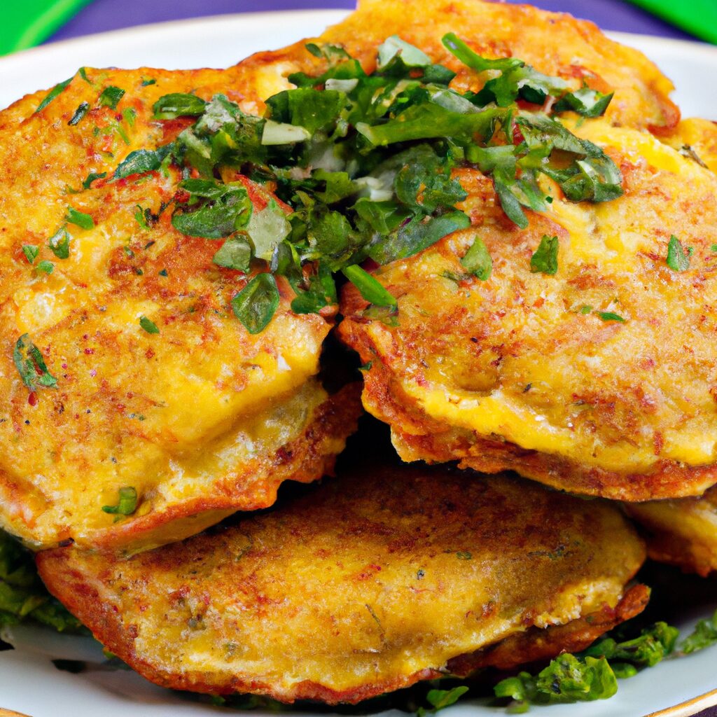 Receita de Panquecas de Frango Fácil