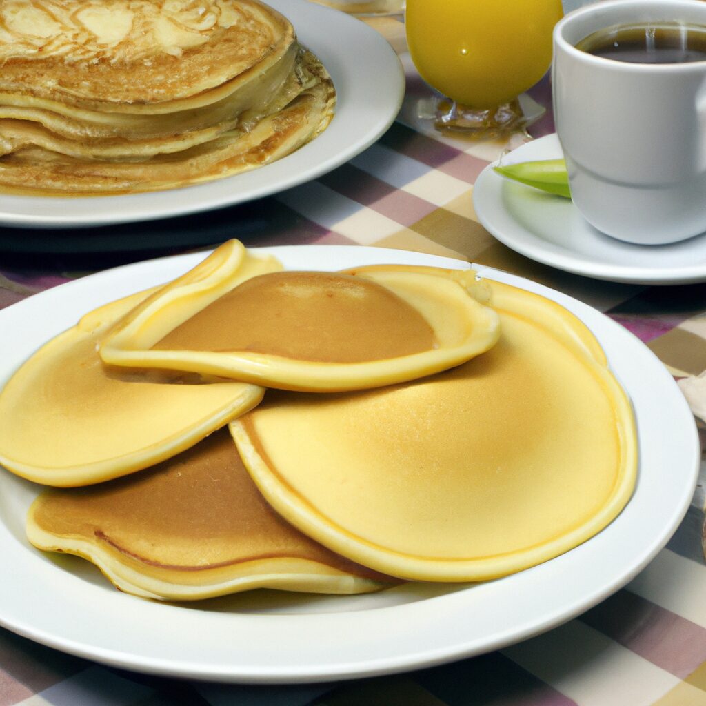 Receita de Panquecas de Liquidificador para Café da Manhã